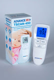 TSCAN Bundle - Non-Contact Infrared Temperature Scan Kiosk with 5 Handheld Thermometers